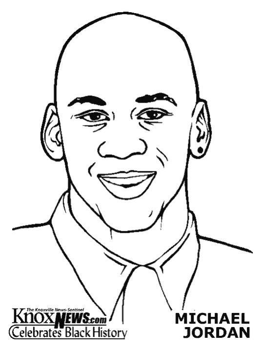 michael jordan coloring pages