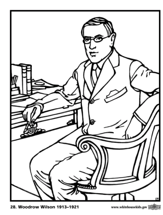 US Presidents Woodrow Wilson