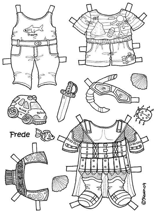 Paper Dolls Frede 1