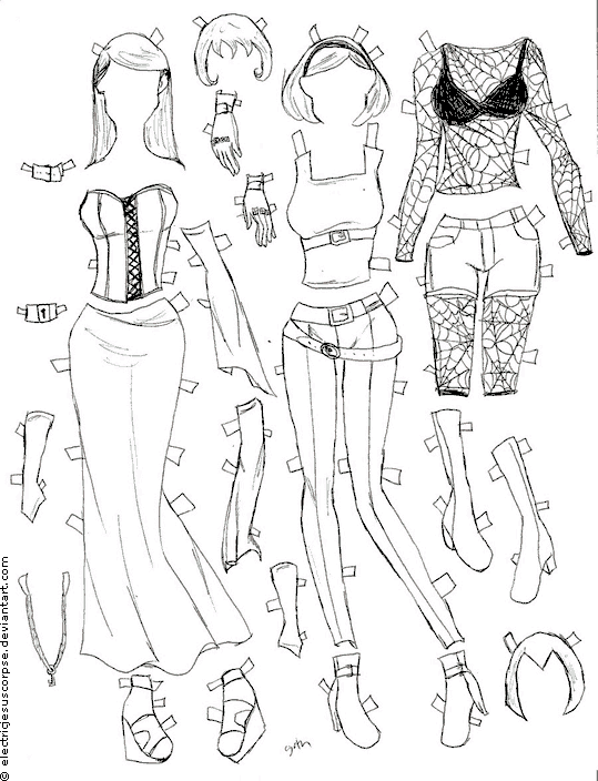 Paper Dolls Poser 5