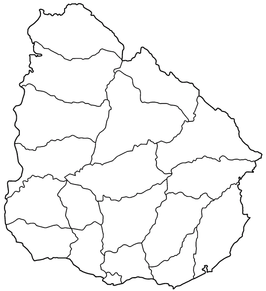 Geography & Maps Uruguay