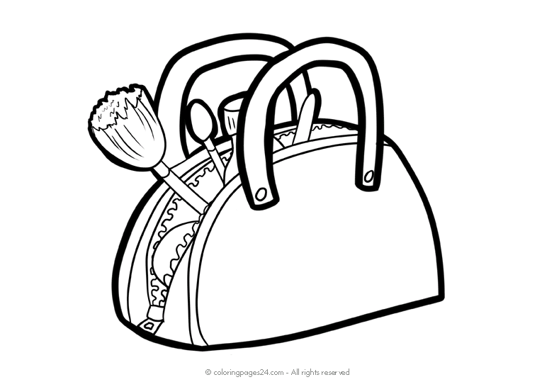 Cosmetics 11 | Coloring Pages 24