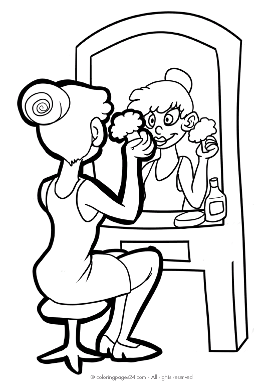Apply Make-up 11