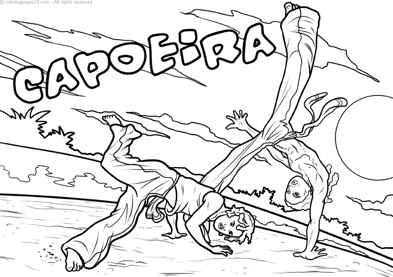 brazil coloring pages