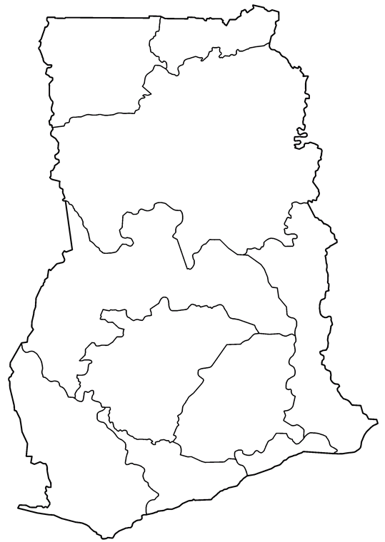 Geography & Maps Ghana