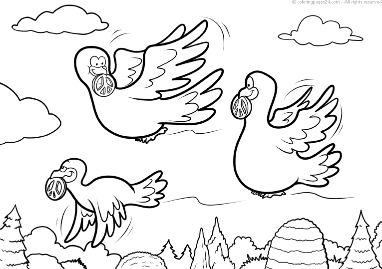 Peace Doves 4
