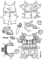 Paper Dolls - Frede 1