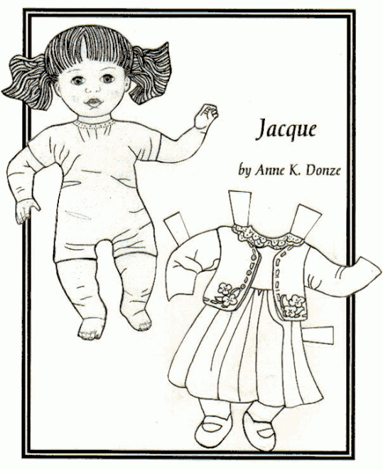 Paper Dolls Jacque