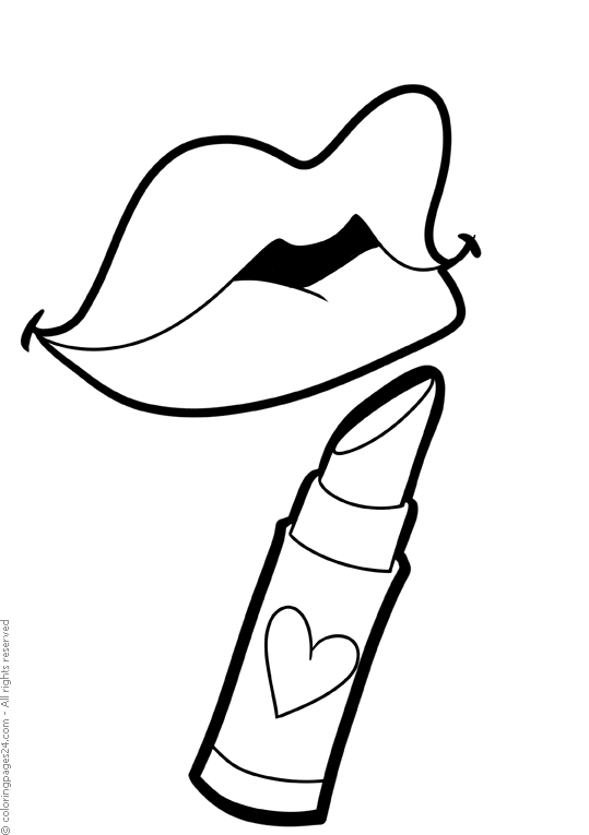 Cosmetics 8 | Coloring Pages 24