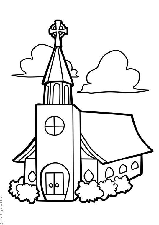Churches 7 | Coloring Pages 24