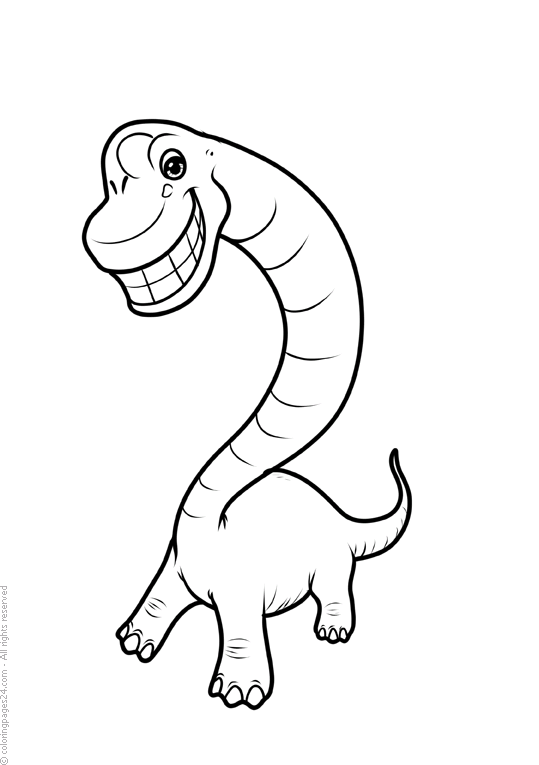 Dinosaurs 32 | Coloring Pages 24